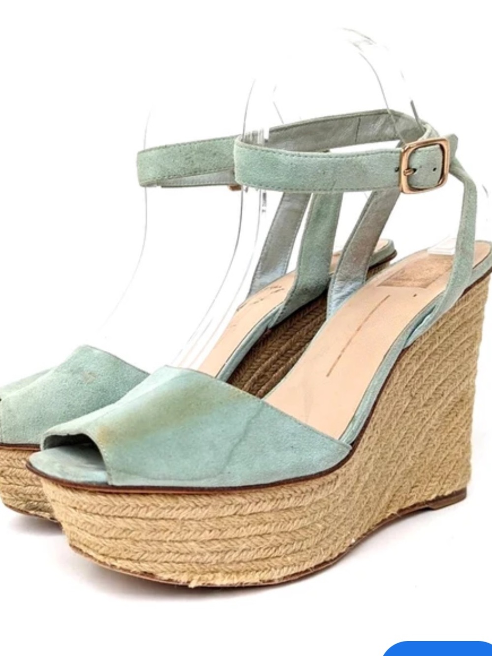 Dolce Vita Women’s Mint Green Espadrille Wedge Sandals